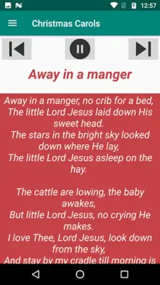 Christmas Carols mp3 & Lyrics android App screenshot 5