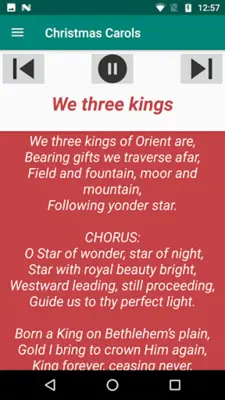 Christmas Carols mp3 & Lyrics android App screenshot 6